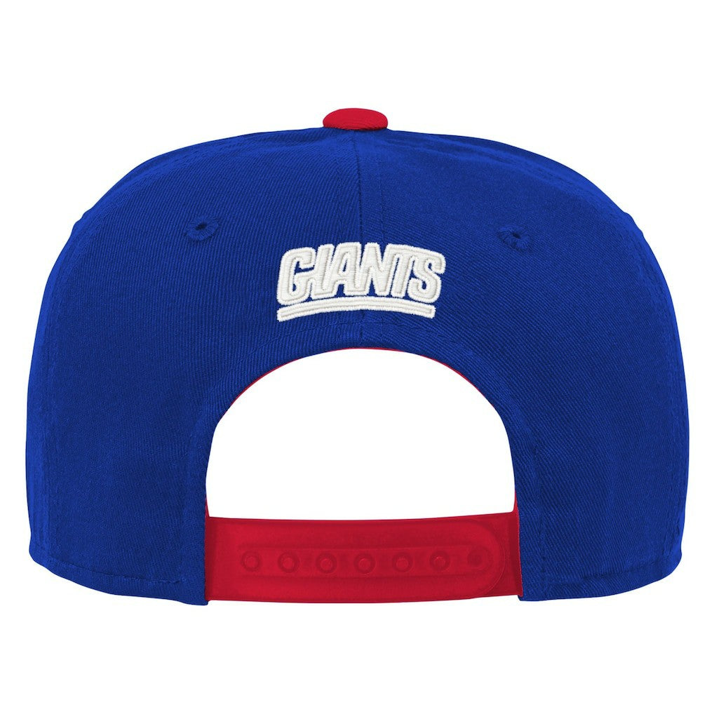 Youth Team Pre-Curved Adjustable Hat - New York Giants