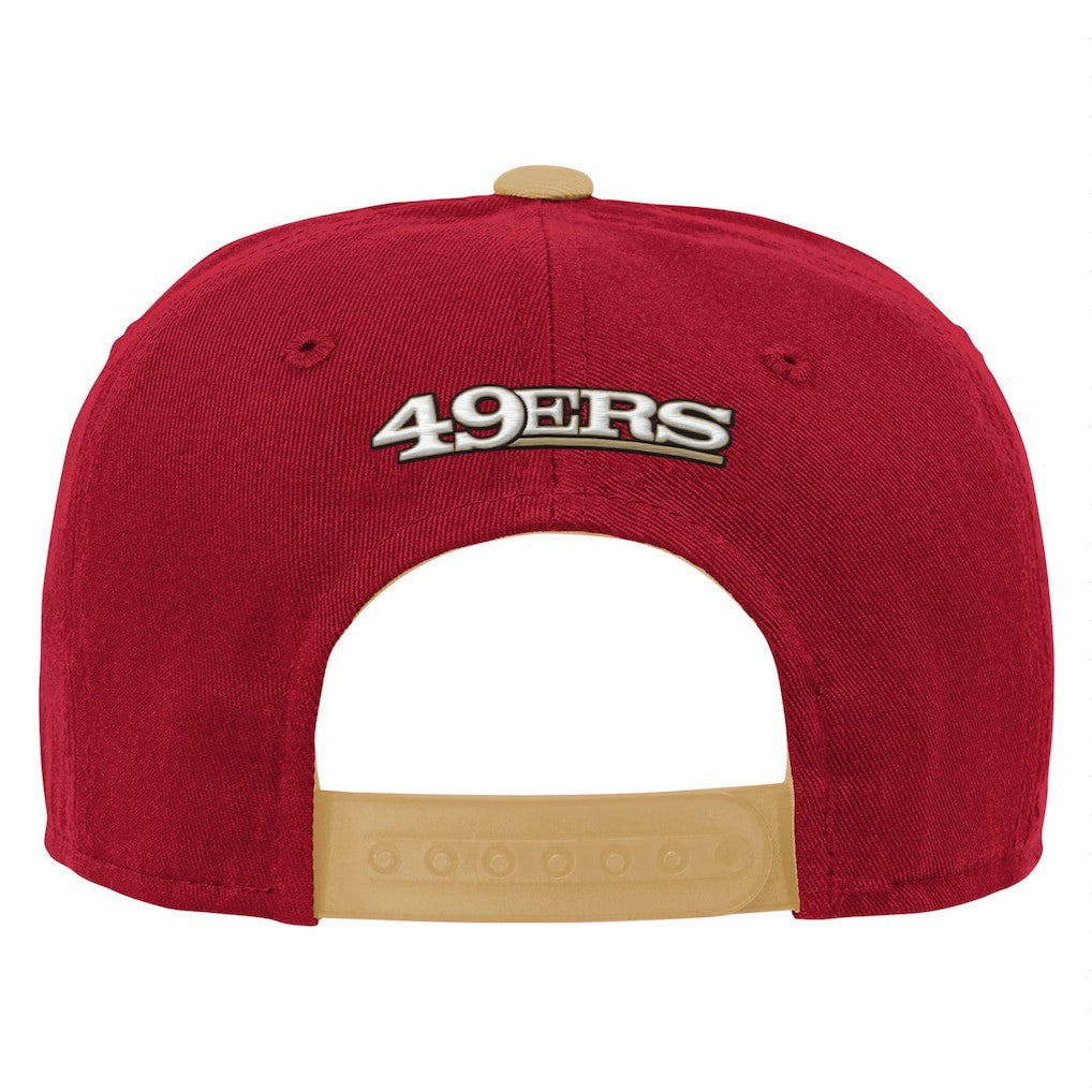Youth Team Pre-Curved Adjustable Hat - San Francisco 49ers
