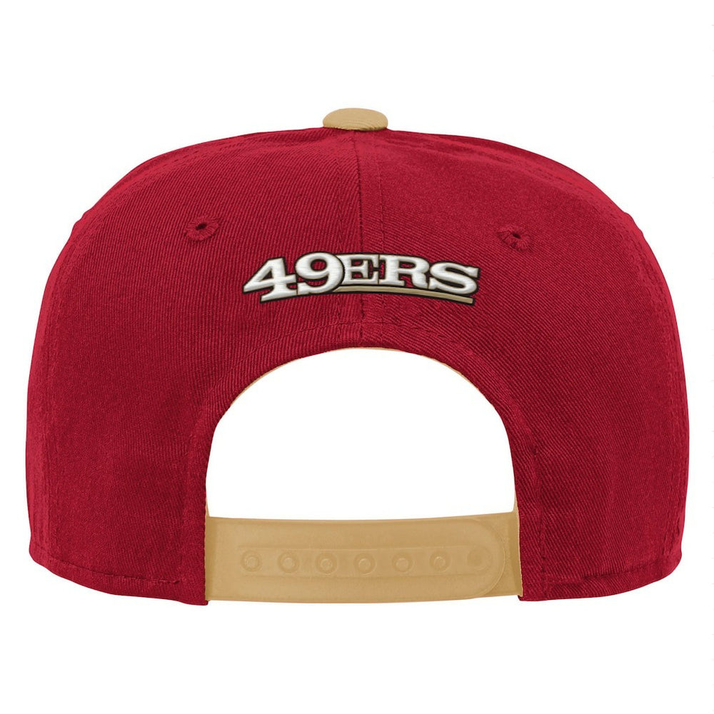Youth Team Pre-Curved Adjustable Hat - San Francisco 49ers