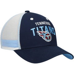 Youth Core Lockup Trucker Adjustable Hat - Tennessee Titans