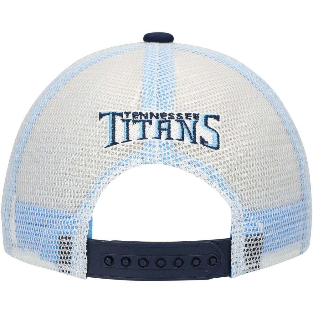 Youth Core Lockup Trucker Adjustable Hat - Tennessee Titans