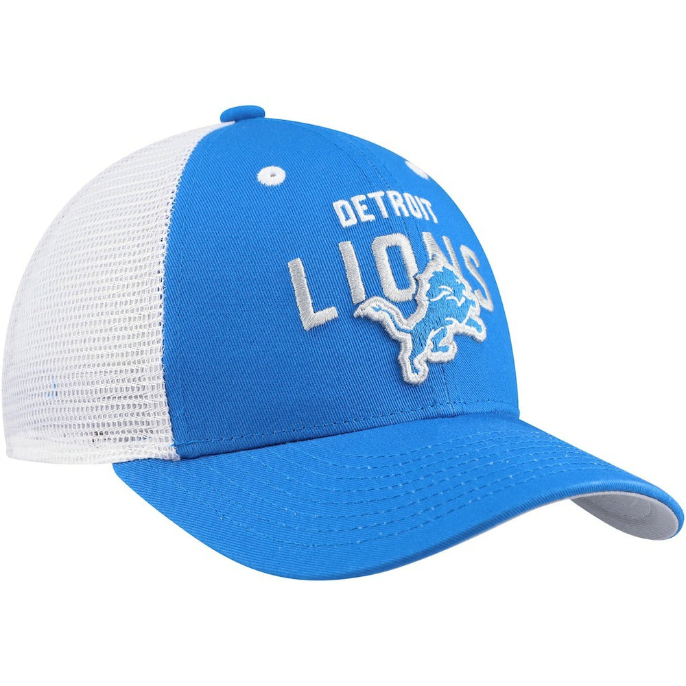 Youth Core Lockup Trucker Adjustable Hat - Detroit Lions