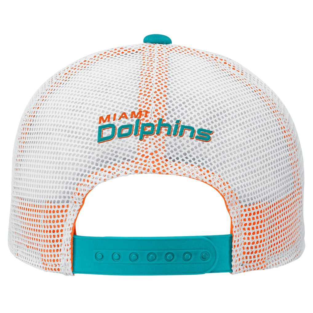 Preschool Core Lockup Trucker Adjustable hat - Miami Dolphins