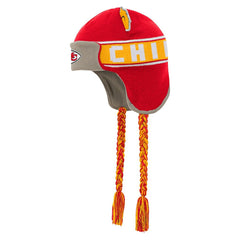 Youth Wordmark Ears Trooper Knit Hat - Kansas City Chiefs