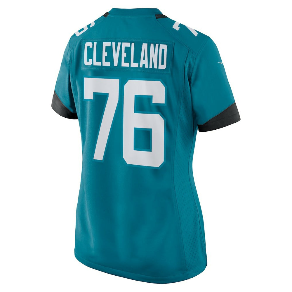 Ezra Cleveland  Women's Game Jersey - Jacksonville Jaguars