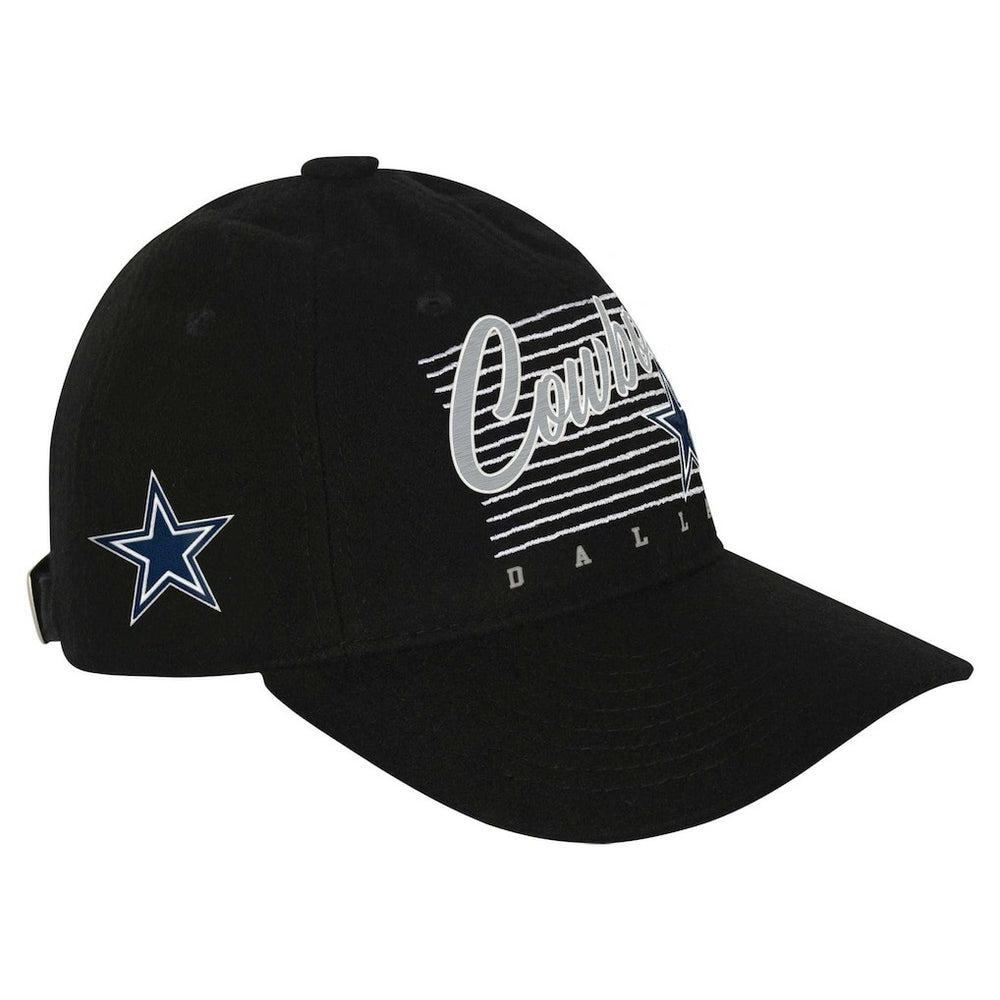 Youth Retro Wooly Adjustable Hat - Dallas Cowboys