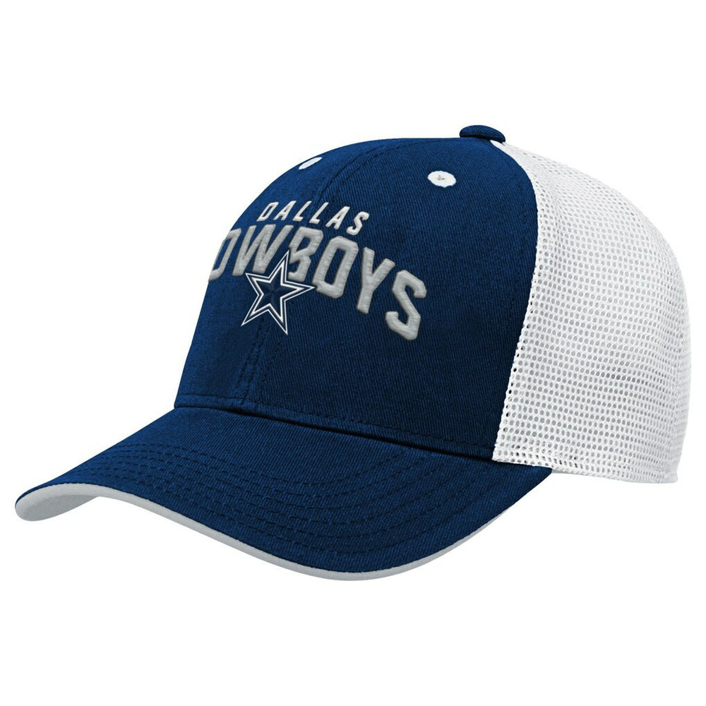 Youth Core Lockup Trucker Adjustable Hat - Dallas Cowboys