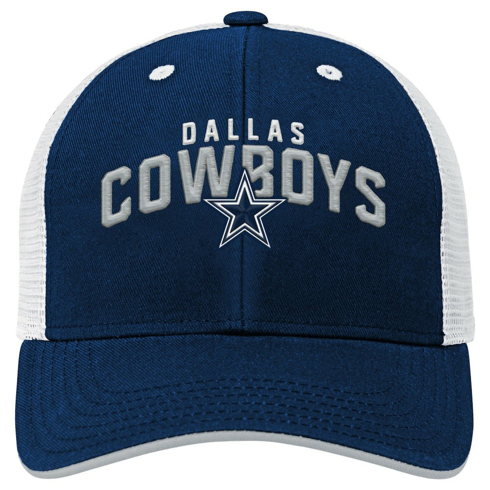 Youth Core Lockup Trucker Adjustable Hat - Dallas Cowboys