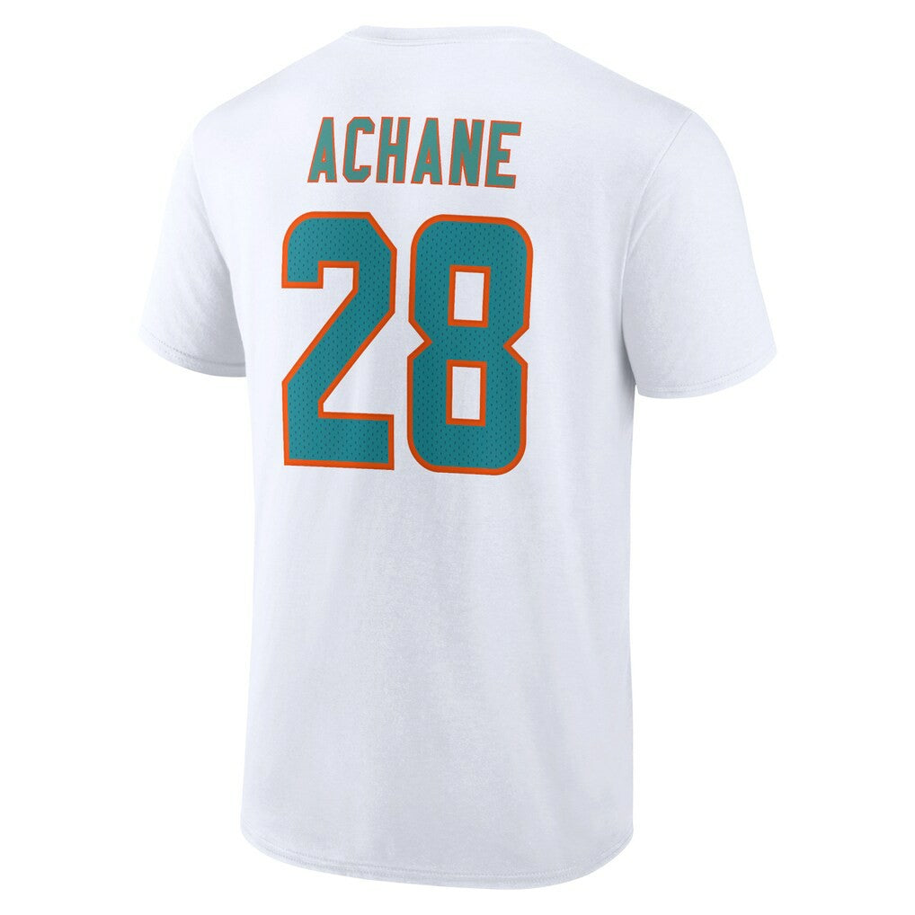 De’Von Achane  Icon Player Name & Number T-Shirt - Miami Dolphins