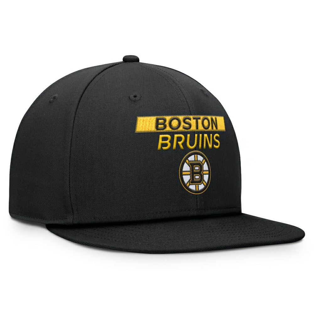 NHL Black Boston Bruins Fanatics Authentic Pro Prime Snapback Hat