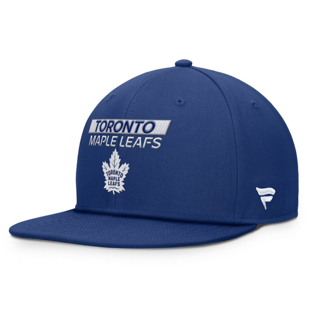 NHL Blue Toronto Maple Leafs Fanatics Authentic Pro Prime Snapback Hat