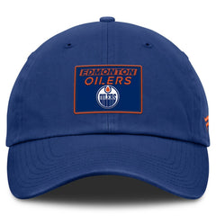 NHL Royal Edmonton Oilers Fanatics Authentic Pro Prime Adjustable Hat