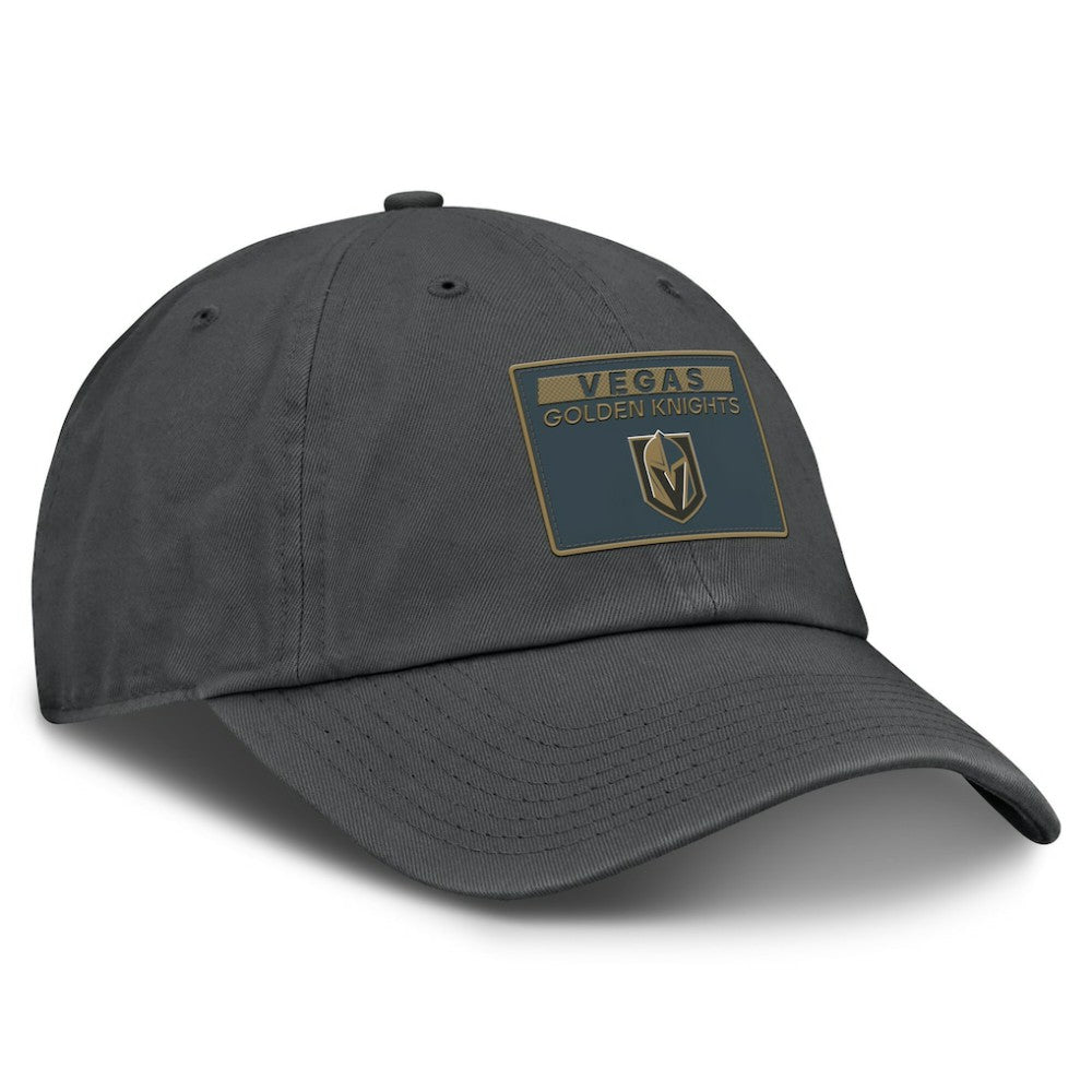 NHL Gray Vegas Golden Knights Fanatics Authentic Pro Prime Adjustable Hat
