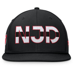 NHL Black New Jersey Devils Fanatics Authentic Pro Rink Snapback Hat