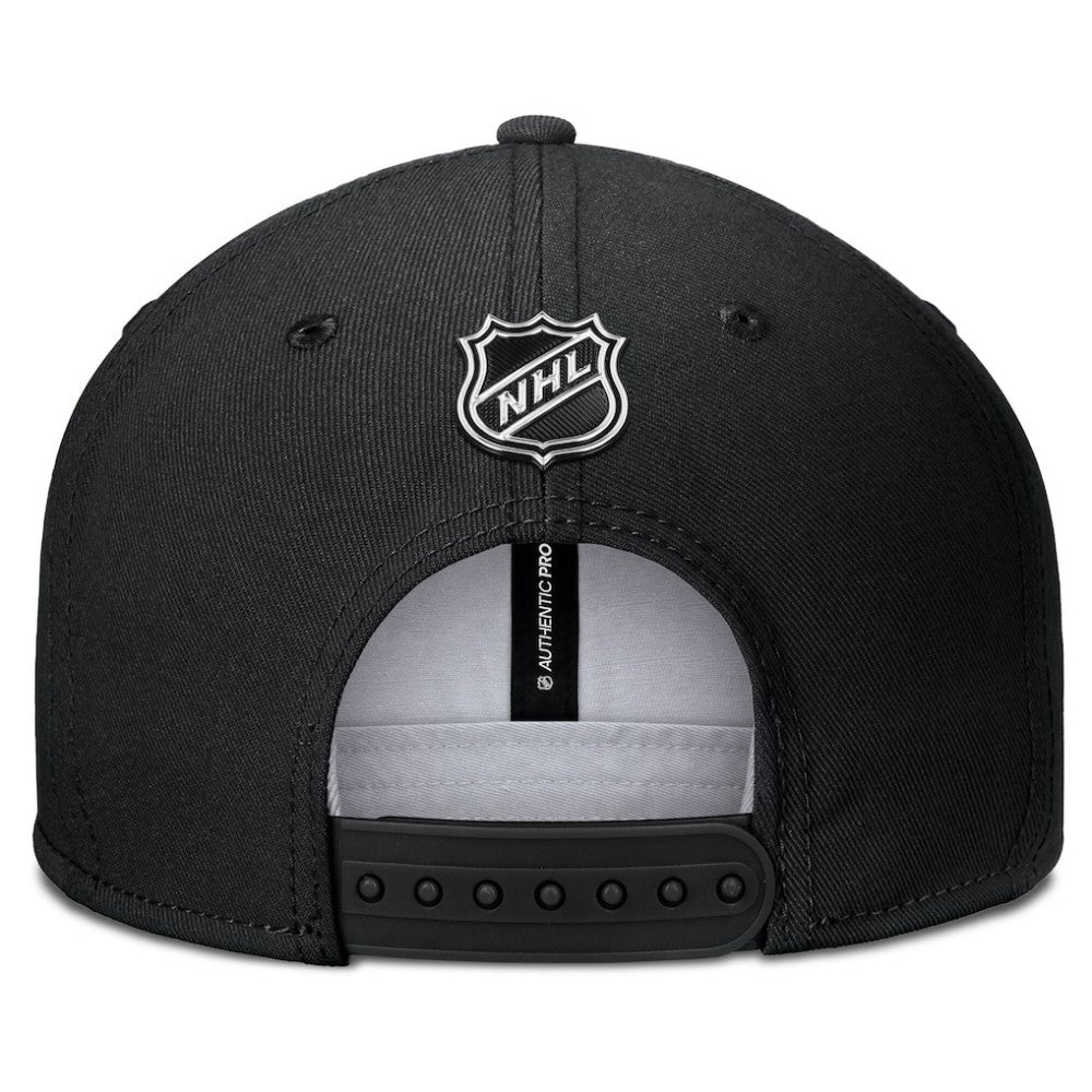 NHL Black New Jersey Devils Fanatics Authentic Pro Rink Snapback Hat