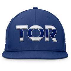 NHL Blue Toronto Maple Leafs Fanatics Authentic Pro Rink Snapback Hat