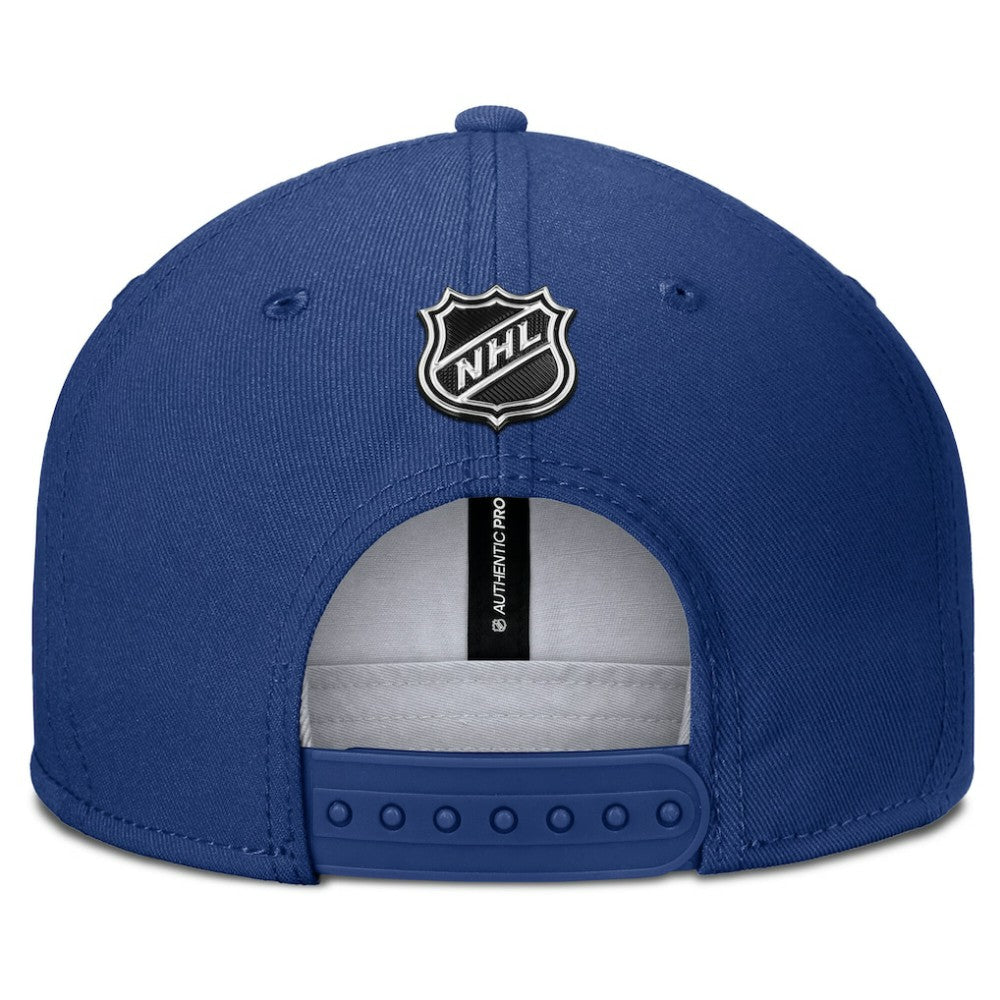 NHL Blue Toronto Maple Leafs Fanatics Authentic Pro Rink Snapback Hat