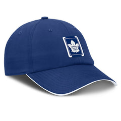 NHL Blue/White Toronto Maple Leafs Fanatics Authentic Pro Ripstop Adjustable Hat