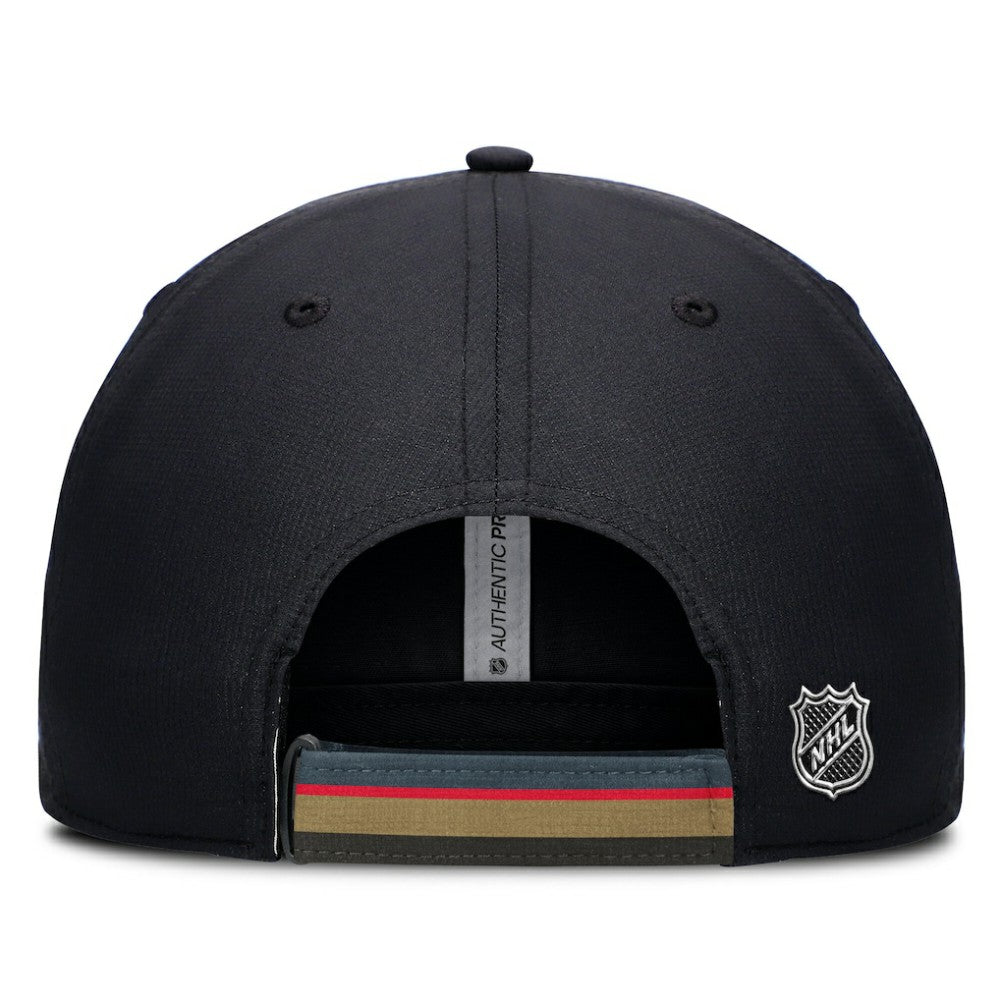 NHL Gray/Black Vegas Golden Knights Fanatics Authentic Pro Ripstop Adjustable Hat