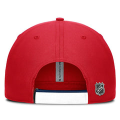 NHL Red/Navy Washington Capitals Fanatics Authentic Pro Ripstop Adjustable Hat