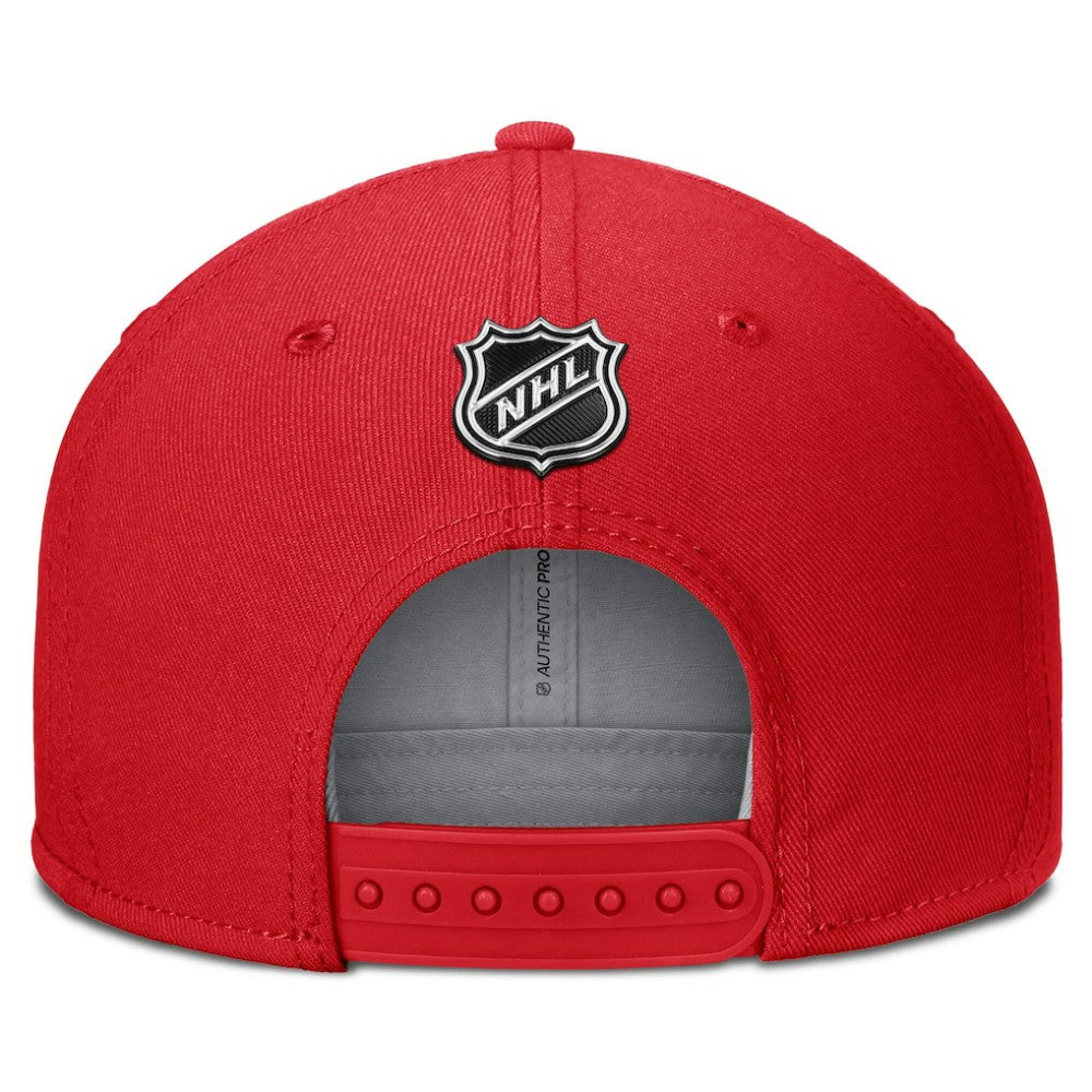 NHL Red New York Rangers Fanatics Authentic Pro Team Rink Snapback Hat