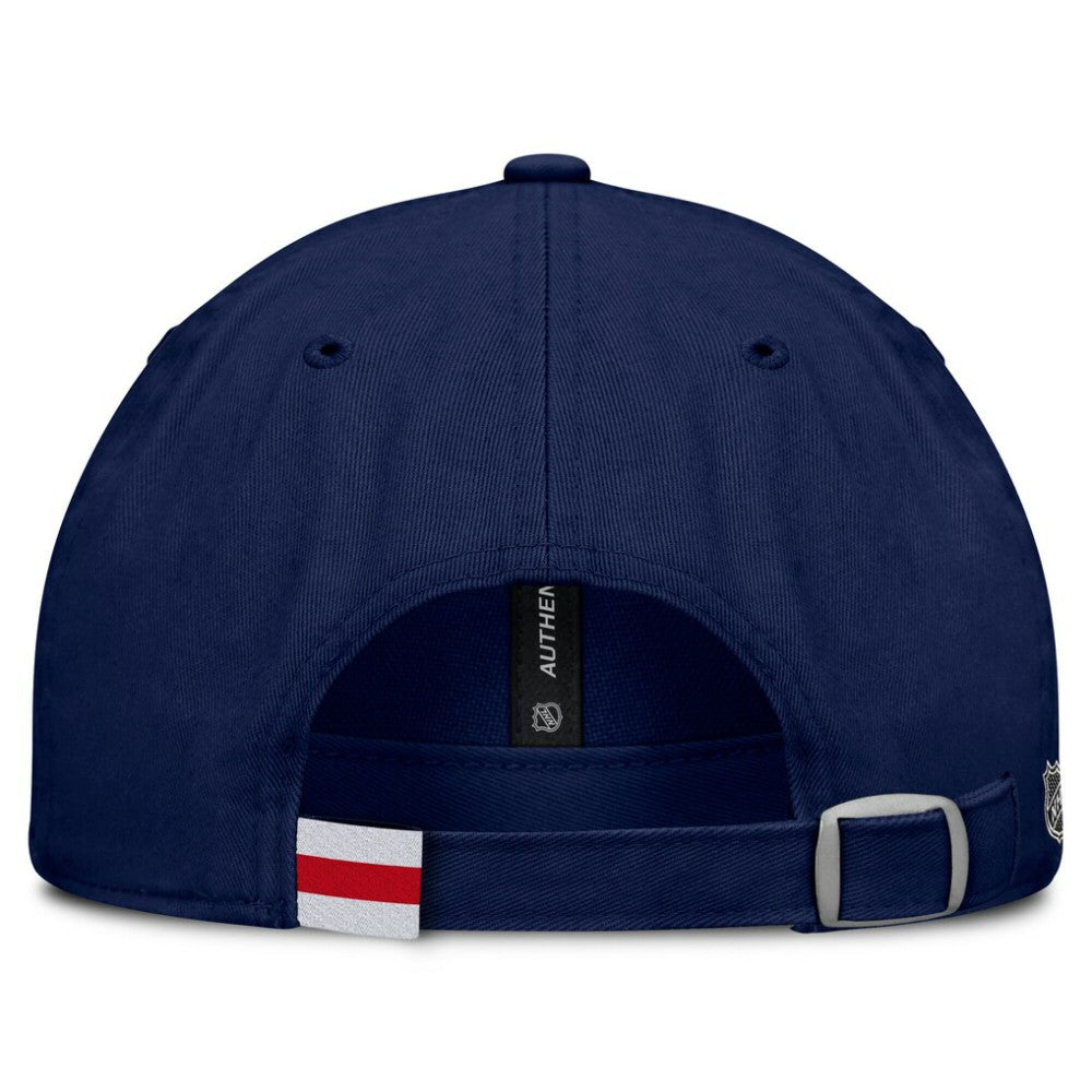 NHL Navy New York Rangers Fanatics Women's Authentic Pro Rink Adjustable Hat