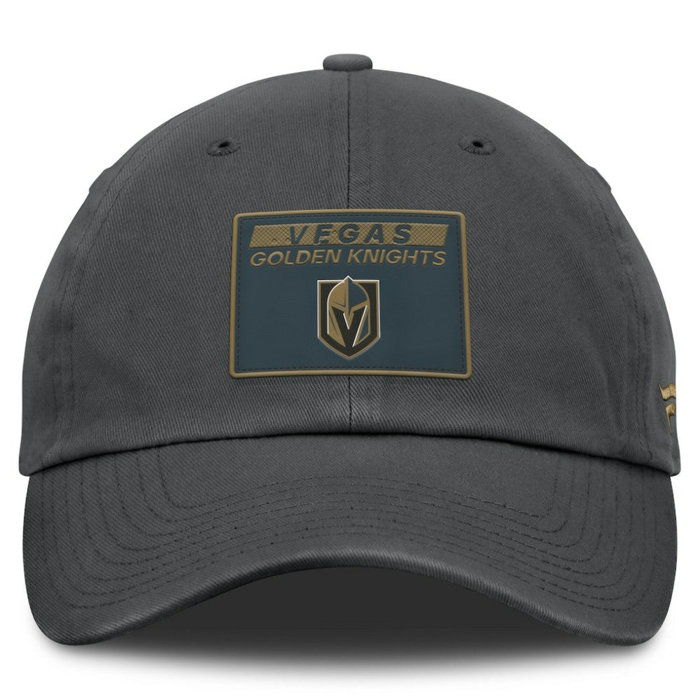 NHL Gray Vegas Golden Knights Fanatics Women's Authentic Pro Rink Adjustable Hat