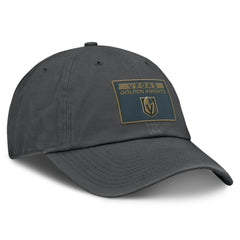 NHL Gray Vegas Golden Knights Fanatics Women's Authentic Pro Rink Adjustable Hat
