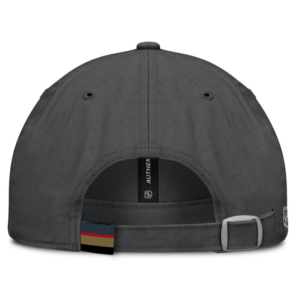 NHL Gray Vegas Golden Knights Fanatics Women's Authentic Pro Rink Adjustable Hat