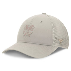 NHL Tan Chicago Blackhawks Fanatics Women's Authentic Pro Road Trucker Adjustable Hat