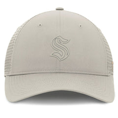 NHL Tan Seattle Kraken Fanatics Women's Authentic Pro Road Trucker Adjustable Hat