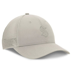 NHL Tan Seattle Kraken Fanatics Women's Authentic Pro Road Trucker Adjustable Hat