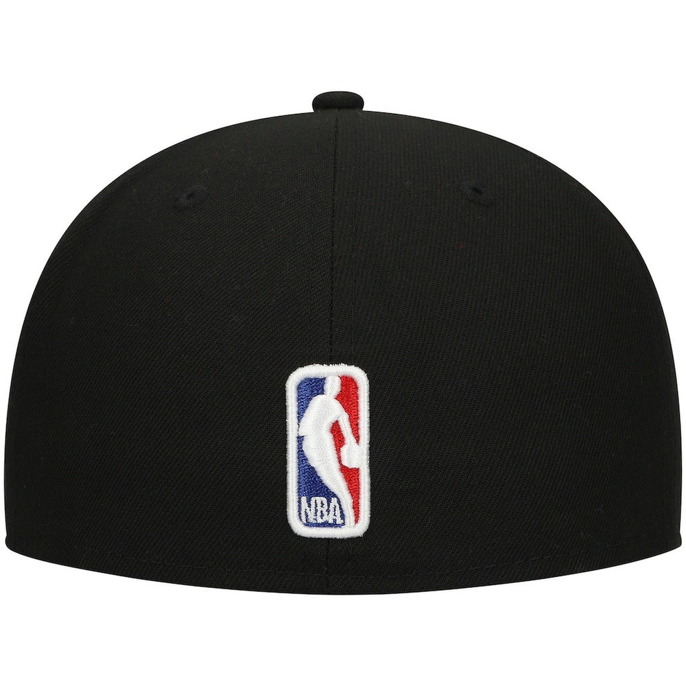 NBA Philadelphia 76ers Blackout Shadow Logo 59FIFTY Fitted Hat