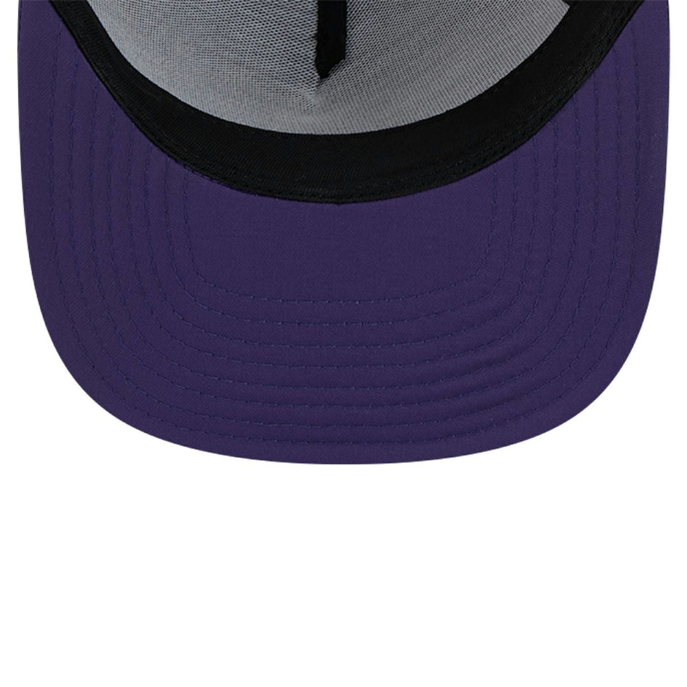 NBA Phoenix Suns Puff Print Team Code A-Frame 9FIFTY Trucker Snapback Hat