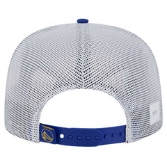 NBA Golden State Warriors Puff Print Team Code A-Frame 9FIFTY Trucker Snapback Hat sale