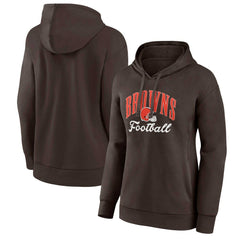 Women's Victory Script Pullover Hoodie - Cleveland Browns
