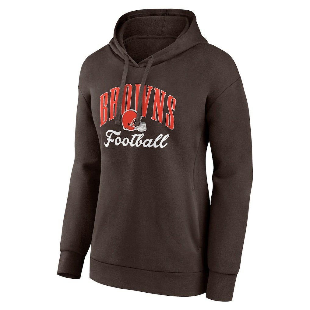 Women's Victory Script Pullover Hoodie - Cleveland Browns