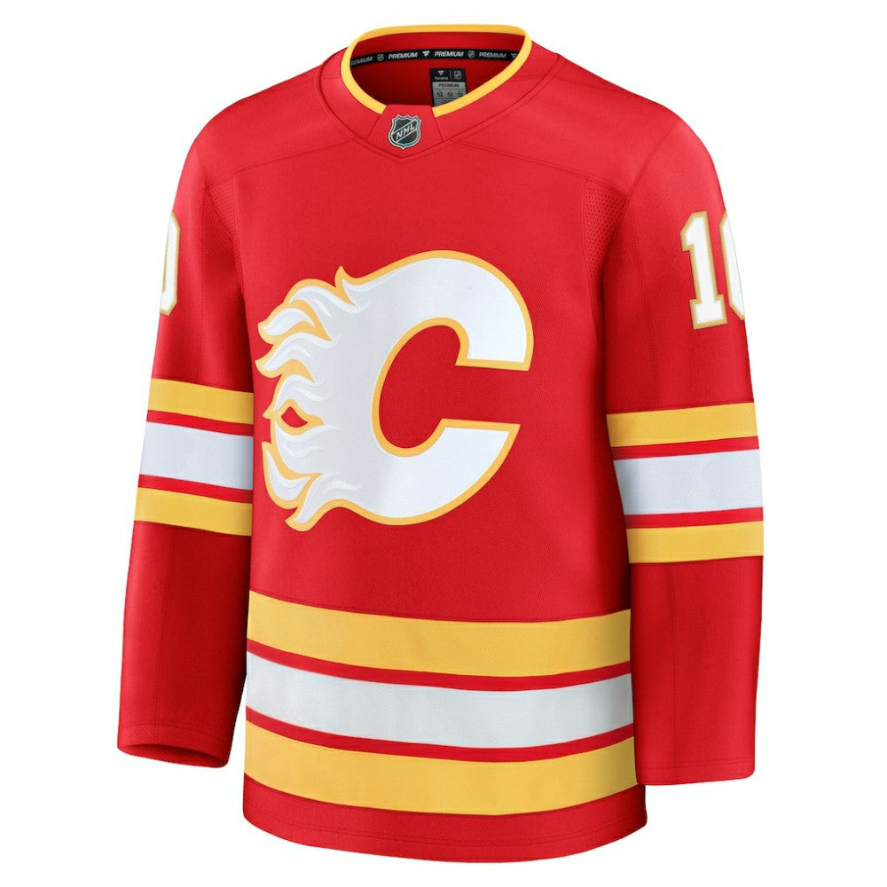 NHL Red Jonathan Huberdeau Calgary Flames Fanatics Home Premium Jersey