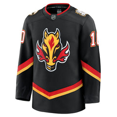 NHL Black Jonathan Huberdeau Calgary Flames Fanatics Alternate Premium Jersey