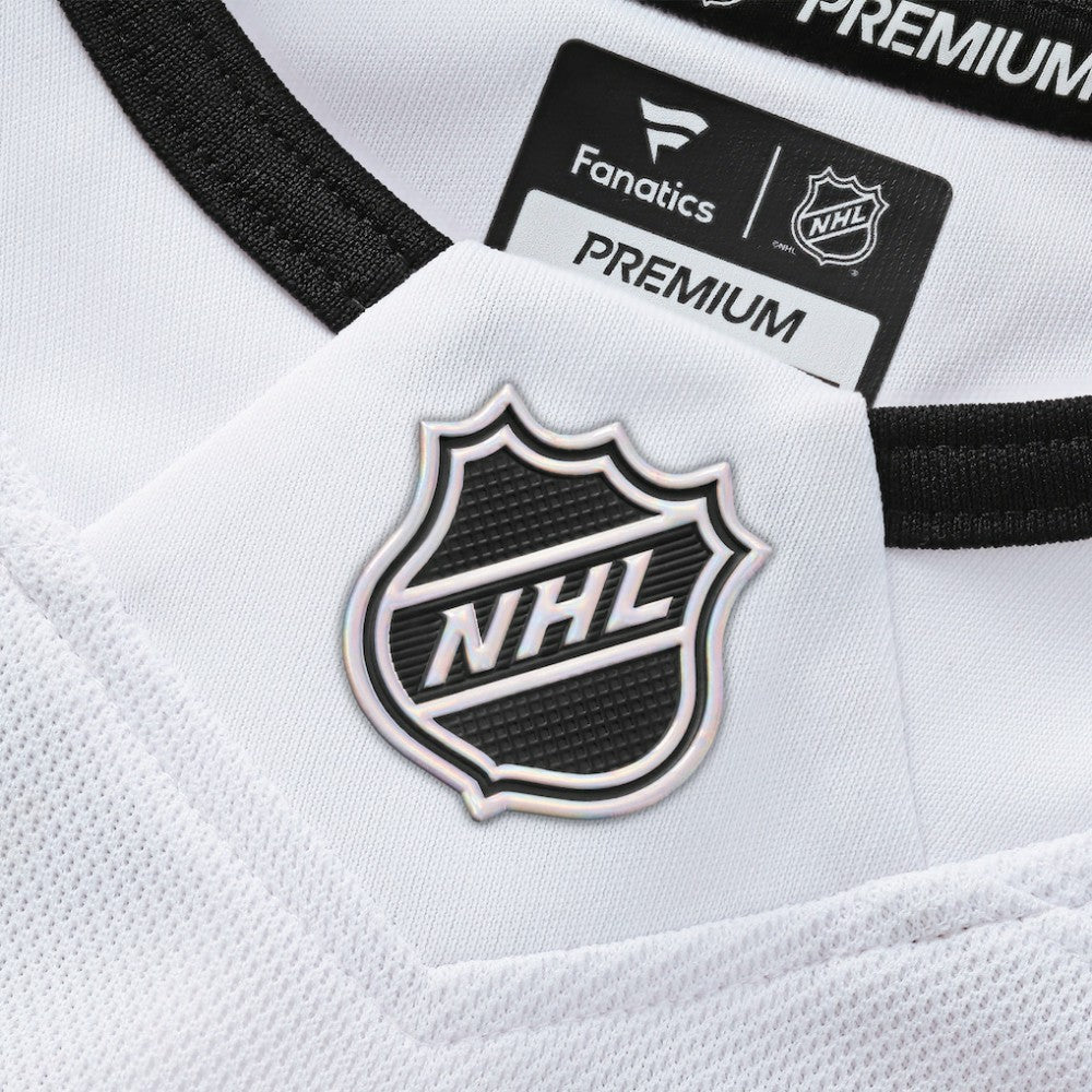 NHL White Connor Bedard Chicago Blackhawks Fanatics Away Premium Jersey
