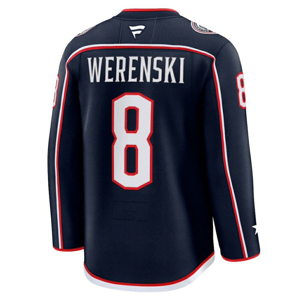 NHL Navy Zach Werenski Columbus Blue Jackets Fanatics Home Premium Jersey