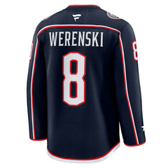NHL Navy Zach Werenski Columbus Blue Jackets Fanatics Home Premium Jersey