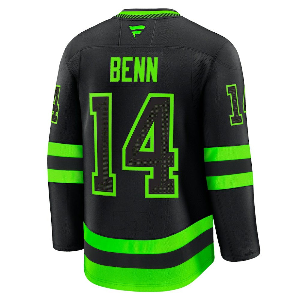 NHL Black Jamie Benn Dallas Stars Fanatics Alternate Premium Jersey
