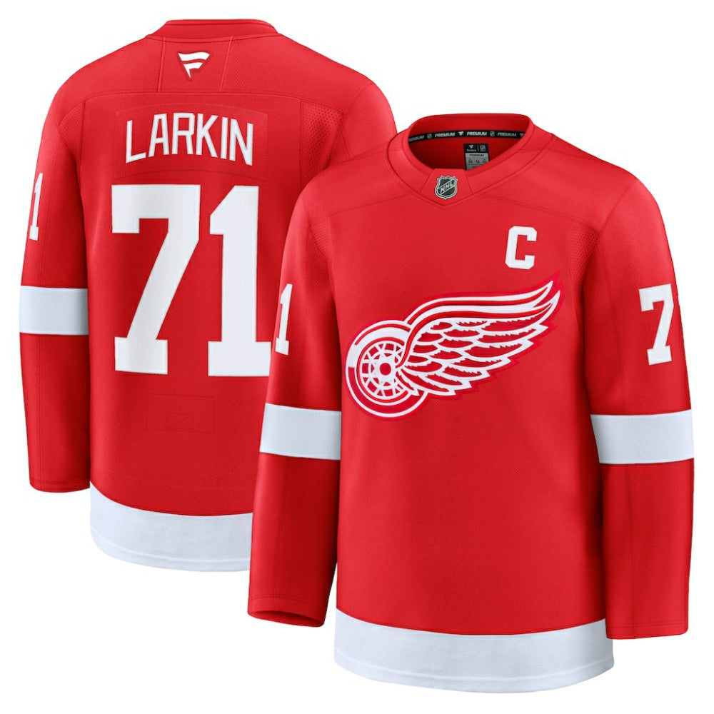 NHL Red Dylan Larkin Detroit Red Wings Fanatics Home Premium Jersey
