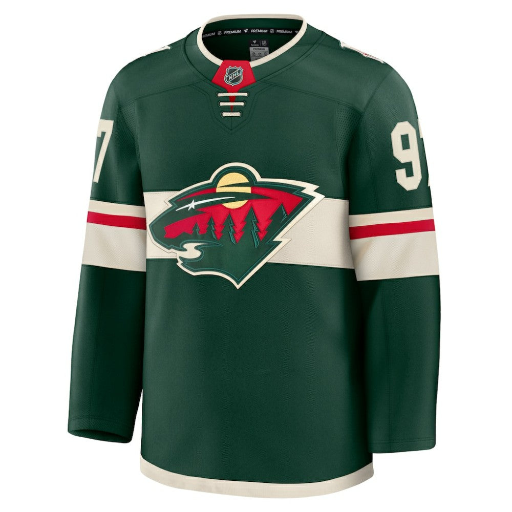 NHL Green Kirill Kaprizov Minnesota Wild Fanatics Home Premium Jersey