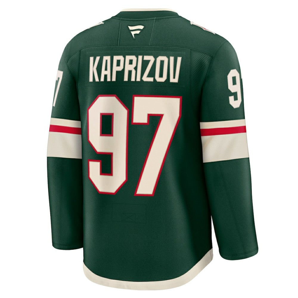NHL Green Kirill Kaprizov Minnesota Wild Fanatics Home Premium Jersey