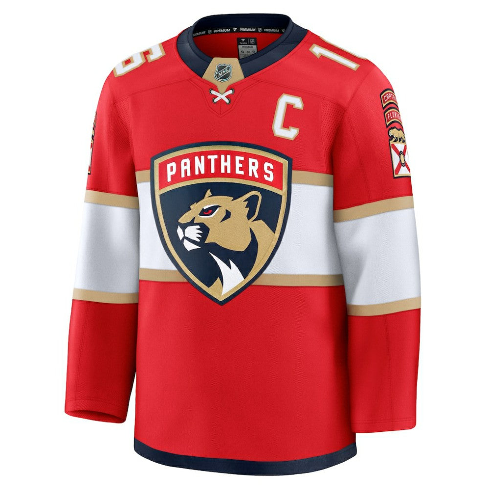 NHL Red Aleksander Barkov Florida Panthers Fanatics Home Premium Jersey