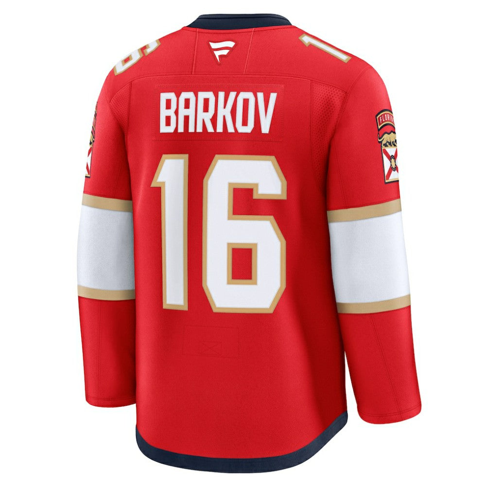 NHL Red Aleksander Barkov Florida Panthers Fanatics Home Premium Jersey