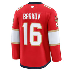 NHL Red Aleksander Barkov Florida Panthers Fanatics Home Premium Jersey