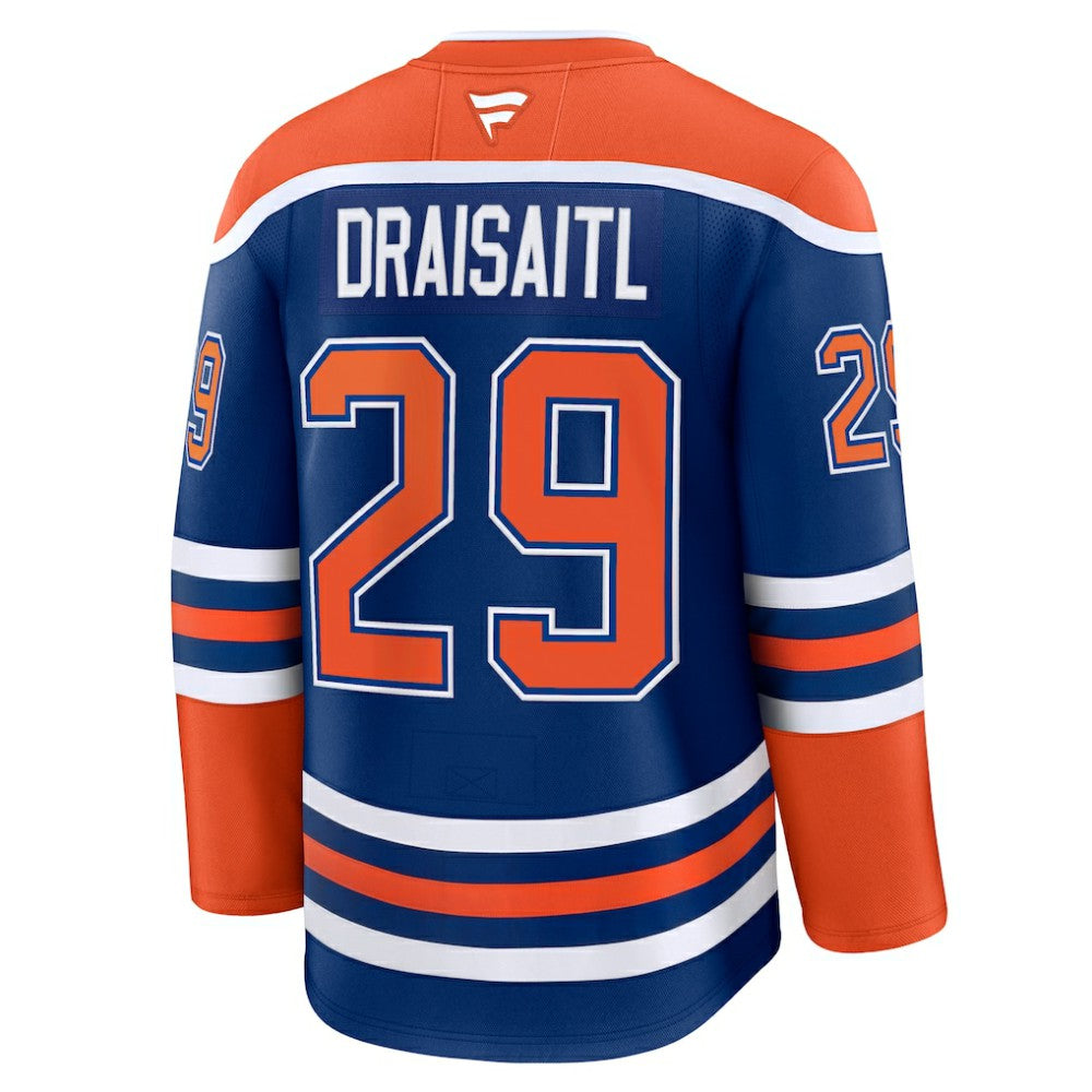 NHL Royal Leon Draisaitl Edmonton Oilers Fanatics Home Premium Jersey